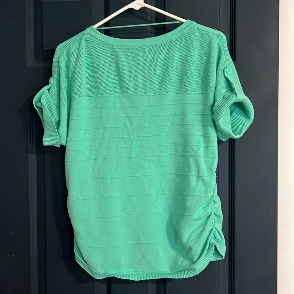Apt. 9 women’s top. Large. Teal. - Picture 5 of 5